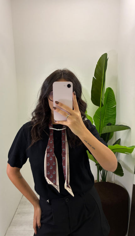 T-shirt Foulard