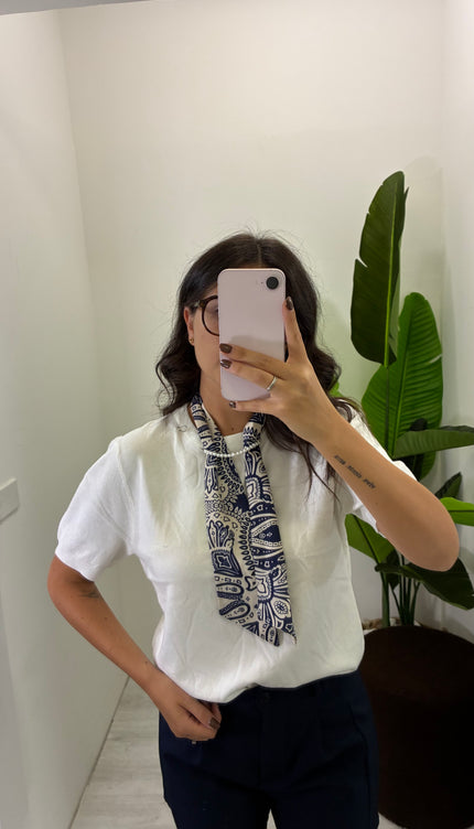 T-shirt Foulard