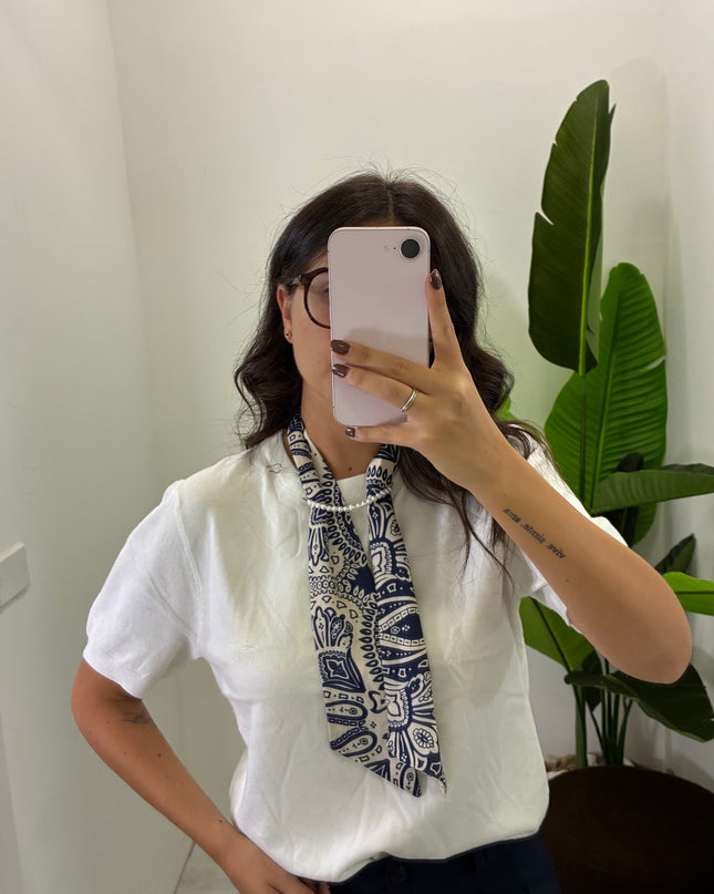 T-shirt Foulard