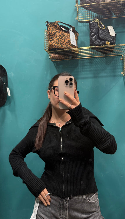 Maglione Zip