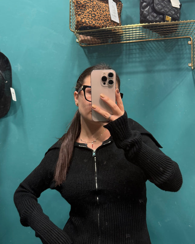 Maglione Zip
