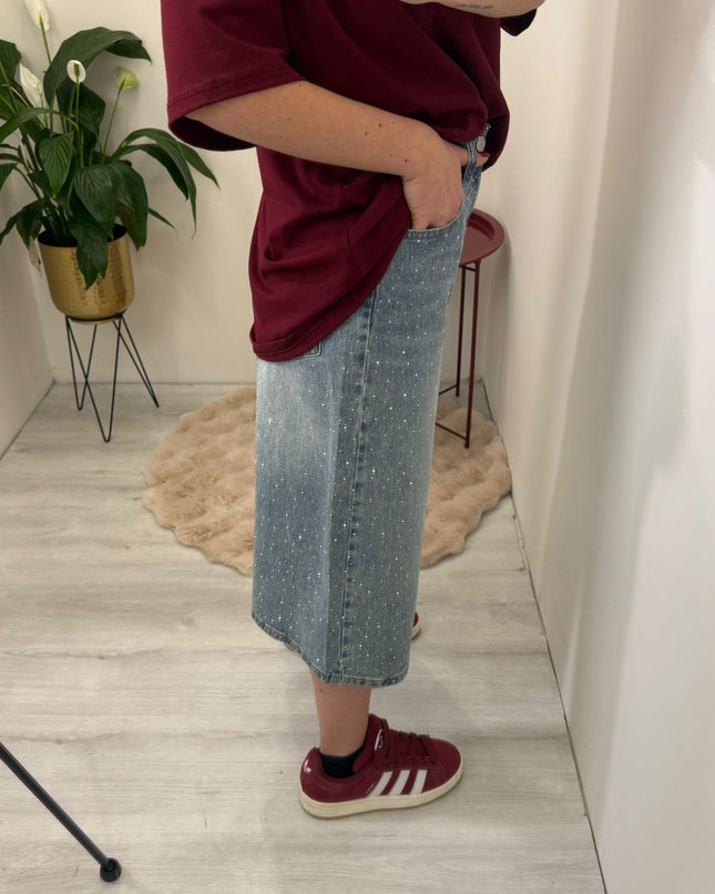 Bermuda Denim Stardust
