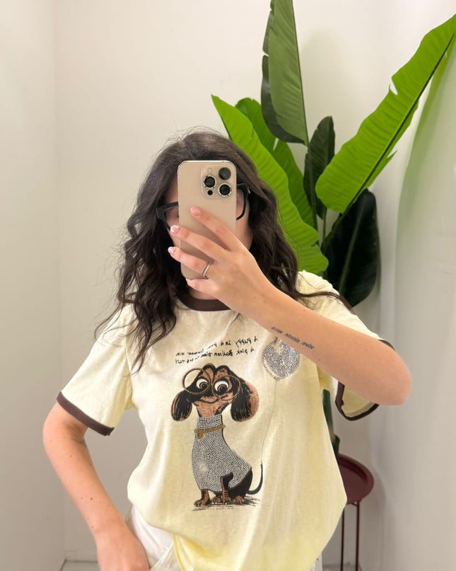 T-shirt Bassotto