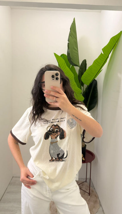 T-shirt Bassotto