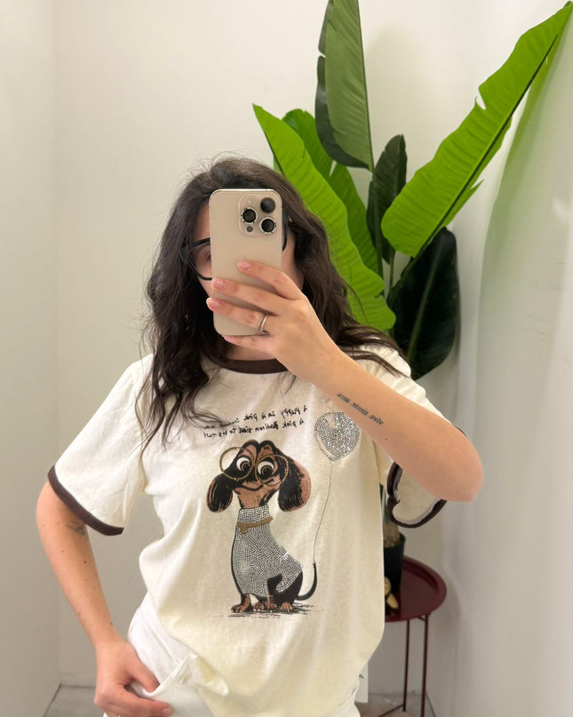 T-shirt Bassotto
