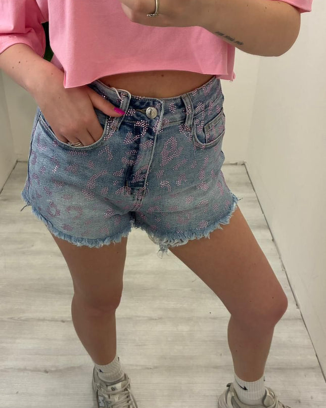 Shorts Leopard Glam