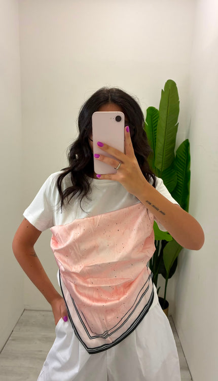 T-shirt Foulard