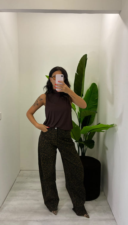Jeans Leopard