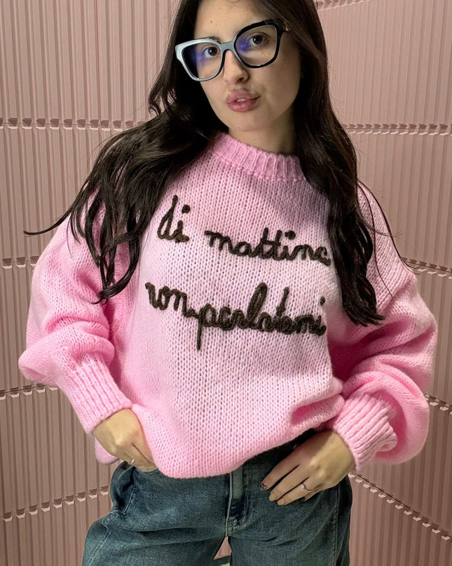 Maglione Non Parlatemi