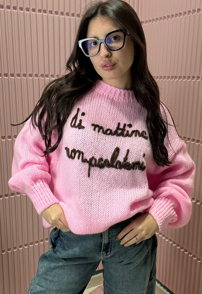 Maglione Non Parlatemi