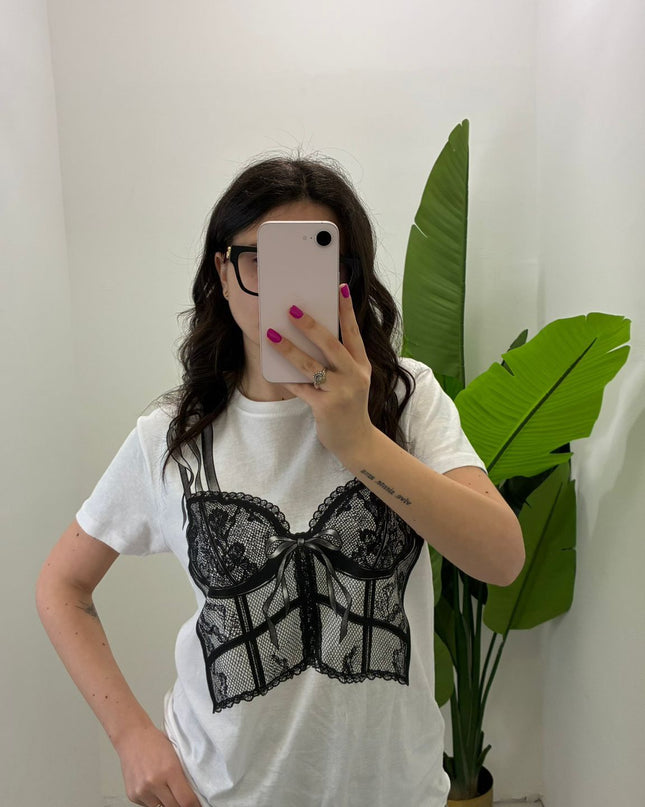 T-shirt Corset