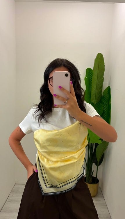 T-shirt Foulard