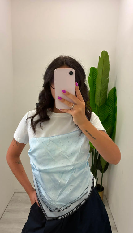T-shirt Foulard